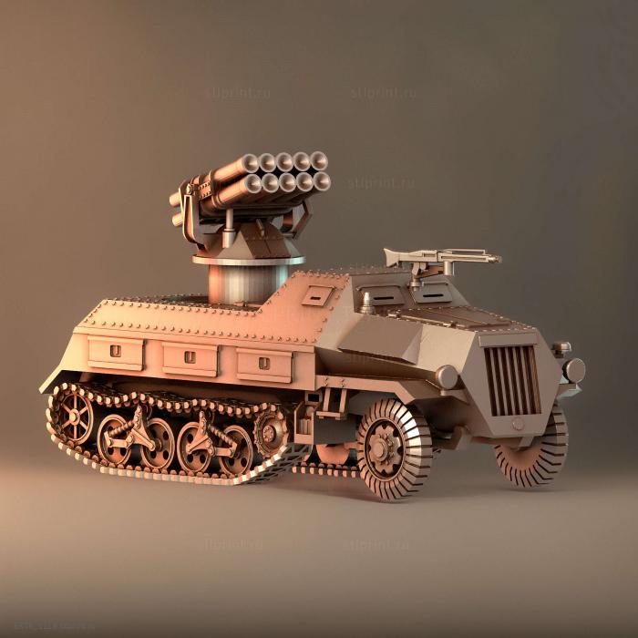 Пусковая установка Panzerwerfer Nemesis