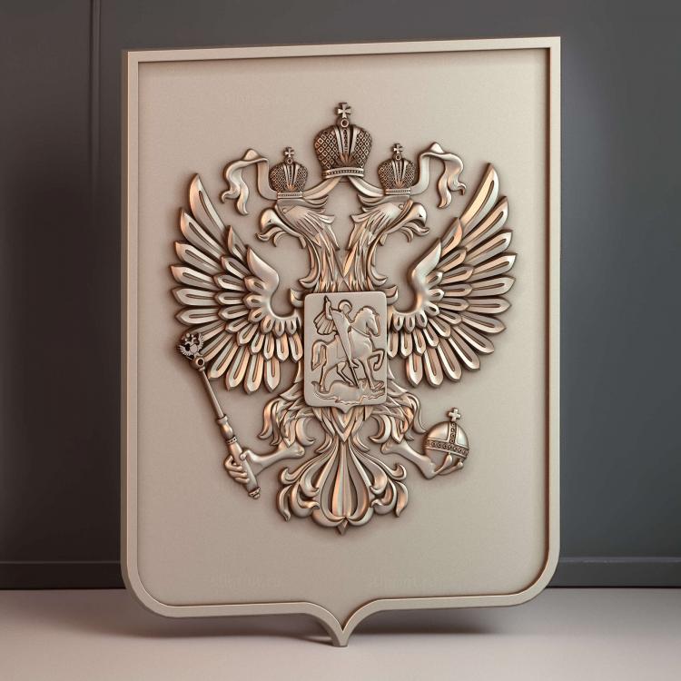 Герб в дубовом венке