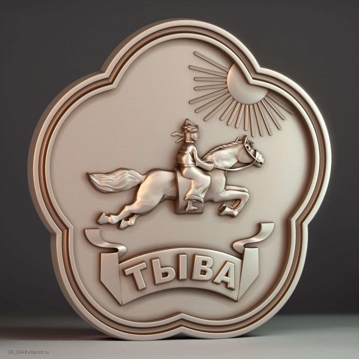 Тувинский всадник