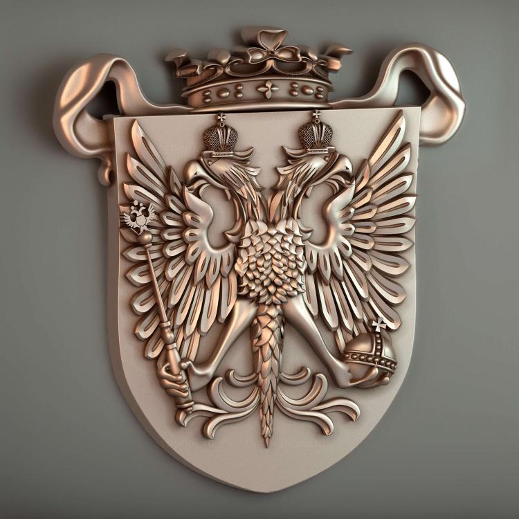 Двойной орёл с короной
