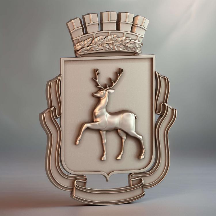 Герб с оленем