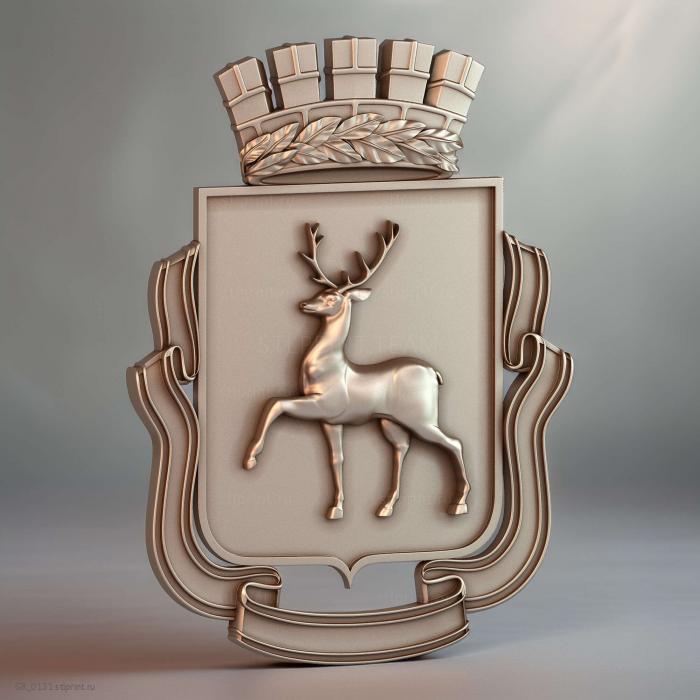 Герб с оленем
