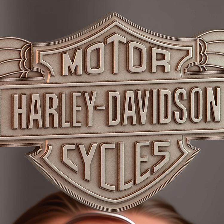 Логотип Harley-Davidson с крыльями