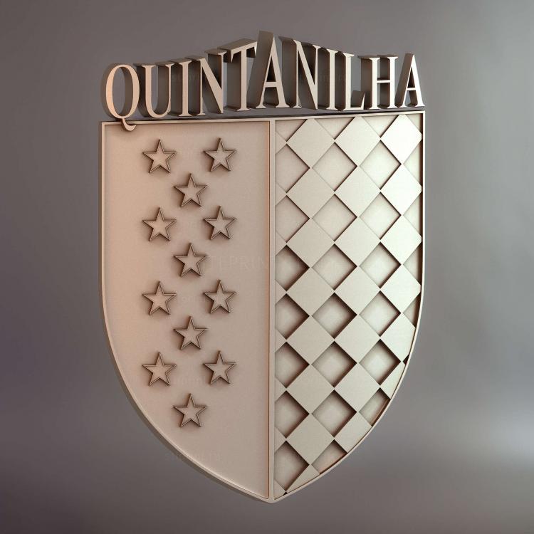 Герб с надписью QUINTANILHA