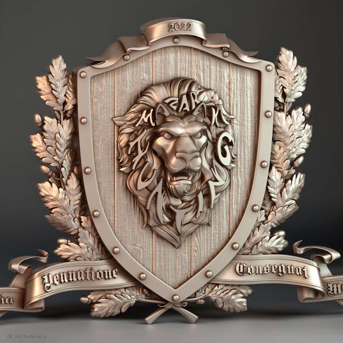 Герб на камин