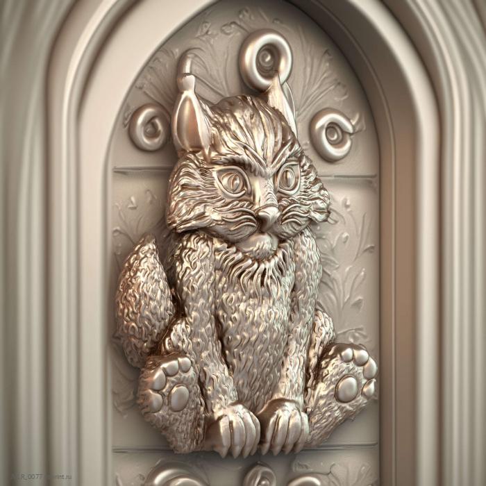 Кошка хулиган
