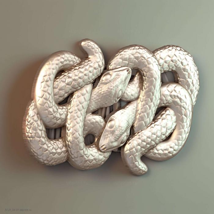 Hebilla Serpientes