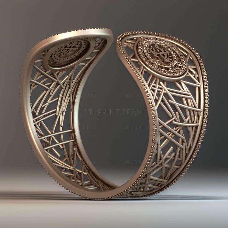 Ювелирные Изделия Женские Стрелец Зодиак Браслет 3D