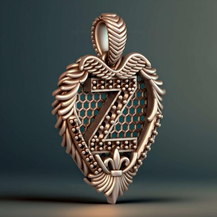 Подвеска с буквой Z 3