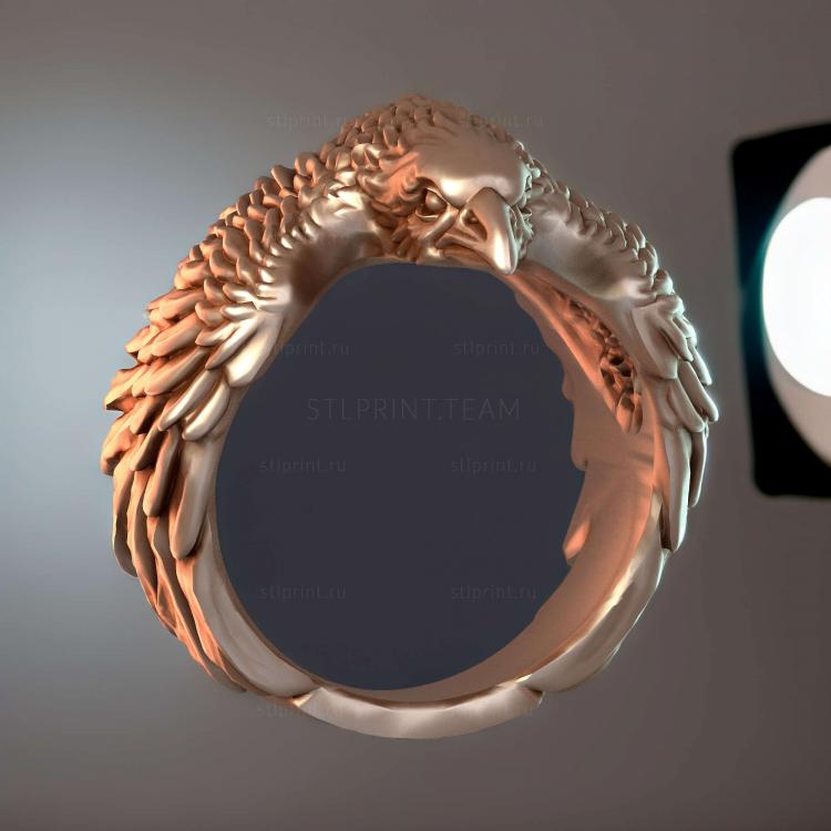 Кольцо с вороновым глазом ювелирные изделия 3d