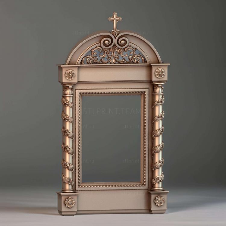 3d модель киота, stl файл для ЧПУ