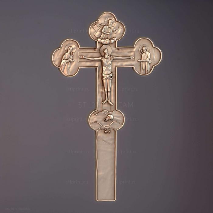 крест, 3d stl модель