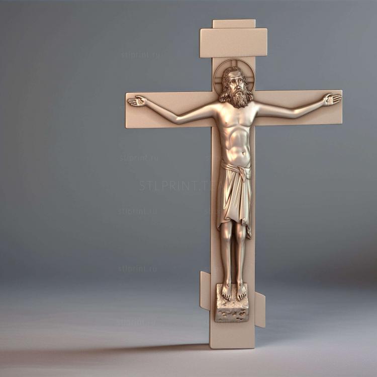 3d stl модель креста