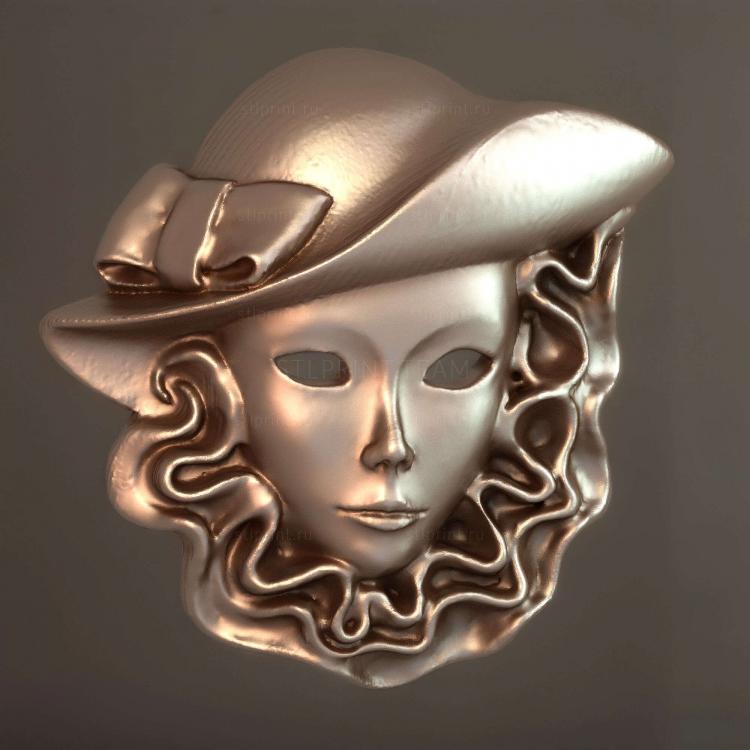 Mask Maschera Italiana Tipica Di Venezia (2)