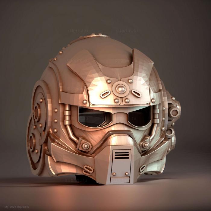 Боевой киношный шлем gears,пригодный для ношения