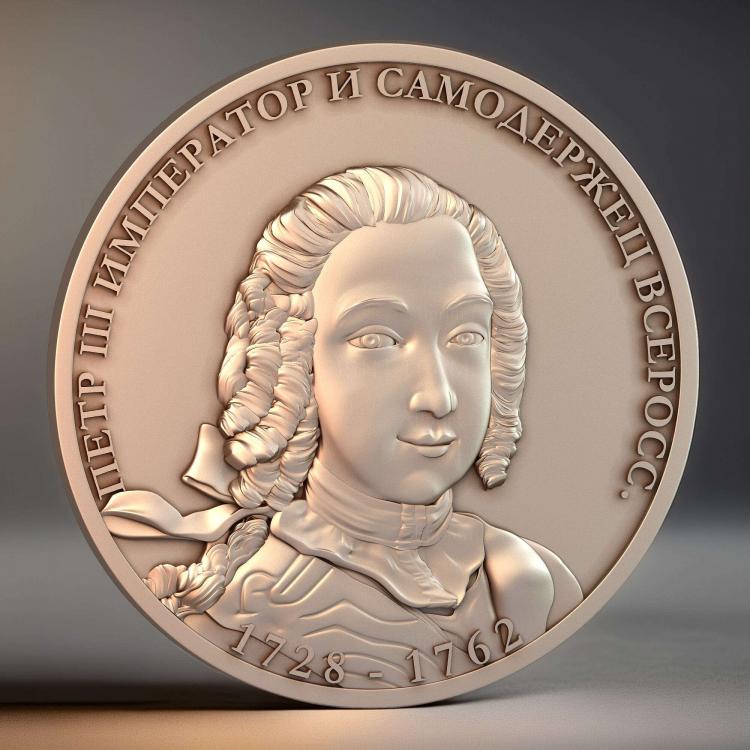 декоративная медаль, 3d stl модель, файл для чпу