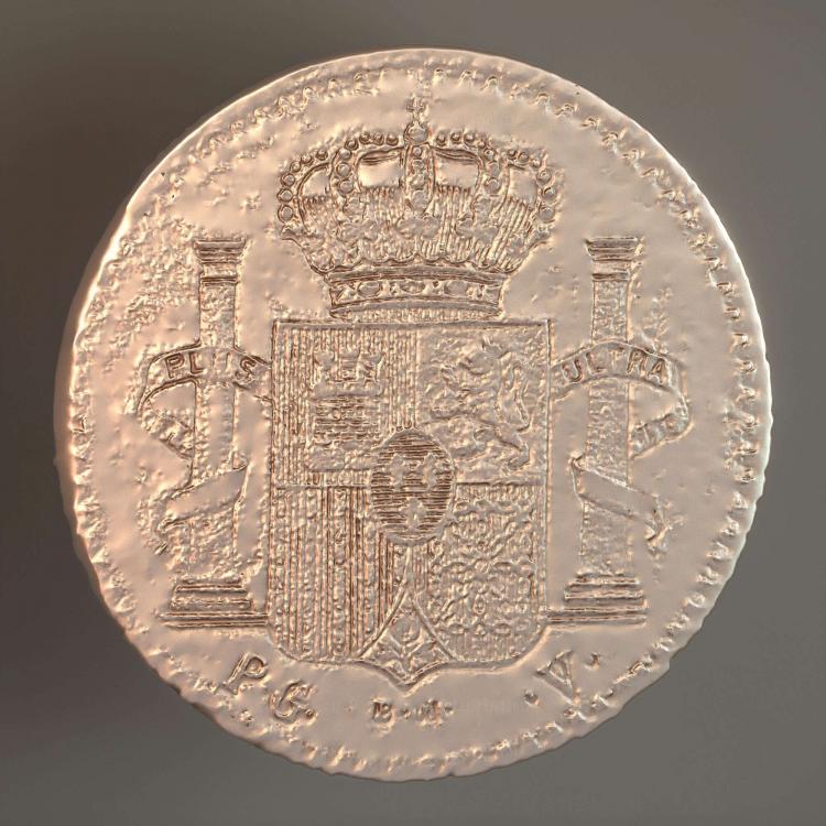 Centavos Puerto Rico 1896 2