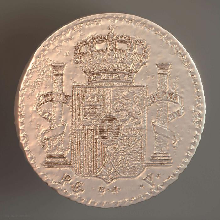 Centavos Puerto Rico 1896 2