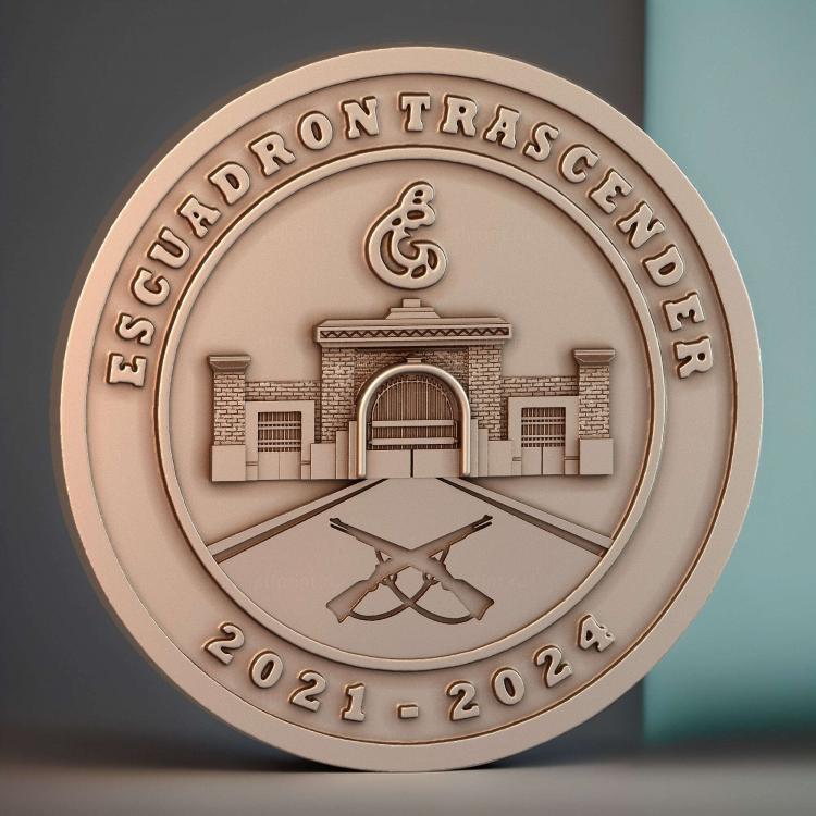 Moneda Escuadron Trascender
