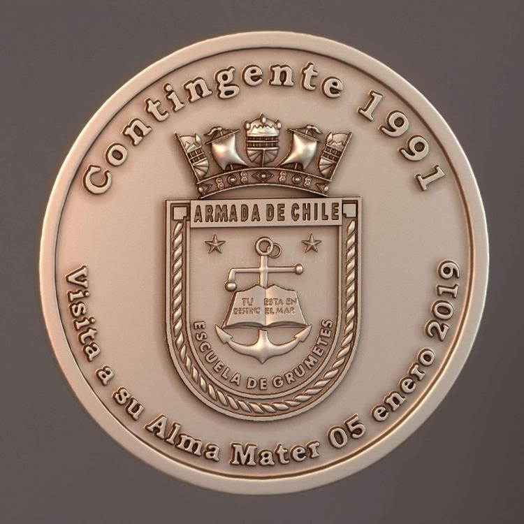 Moneda Escuela de Grumetes 2
