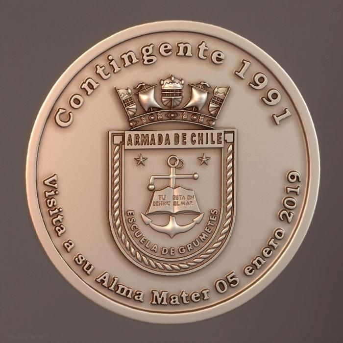 Moneda Escuela de Grumetes 2