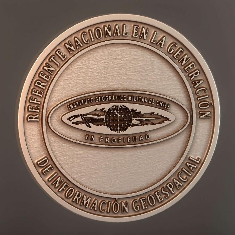 Moneda Instituto Geografico Militar de Chile