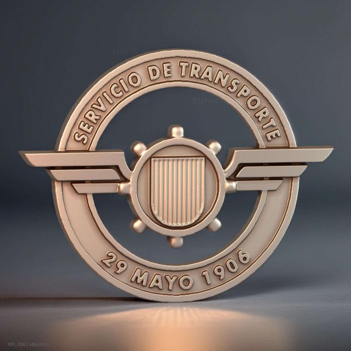 Moneda Servicio de Transporte CAFE