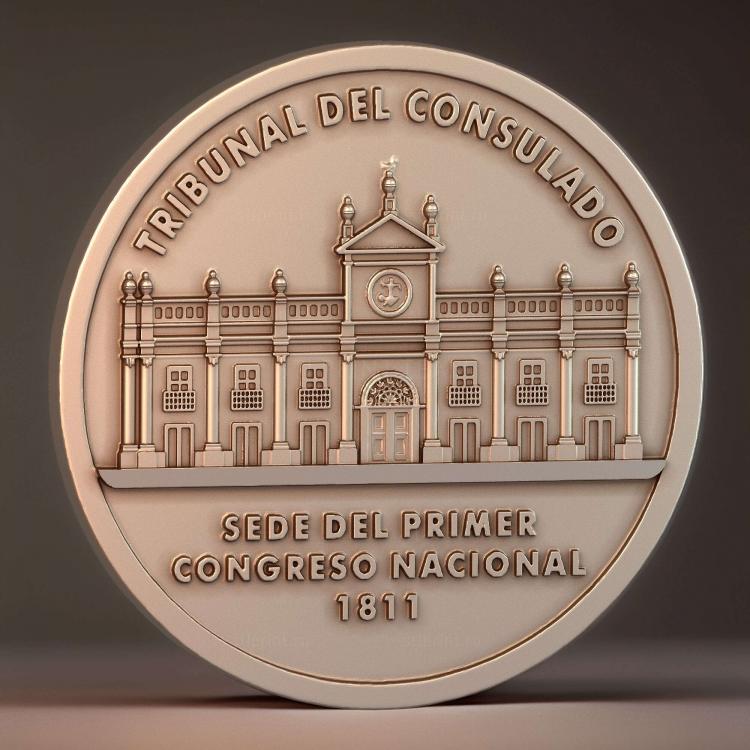 Moneda Tribunal Del Consulado