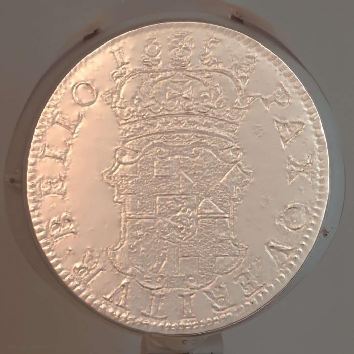 Серебряная корона Оливера Кромвелла 1658