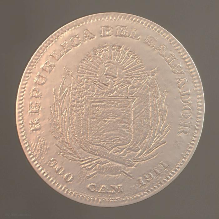 Peso El Salvador 1911