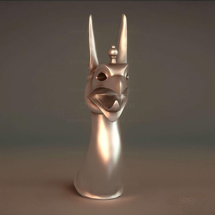 Ирионская птица 3D скульптура