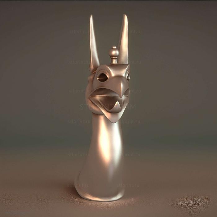 Ирионская птица 3D скульптура