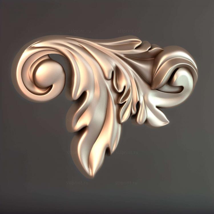 накладка на мебель, 3d stl модель
