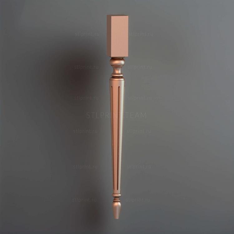 3d stl модель мебельных ножек,