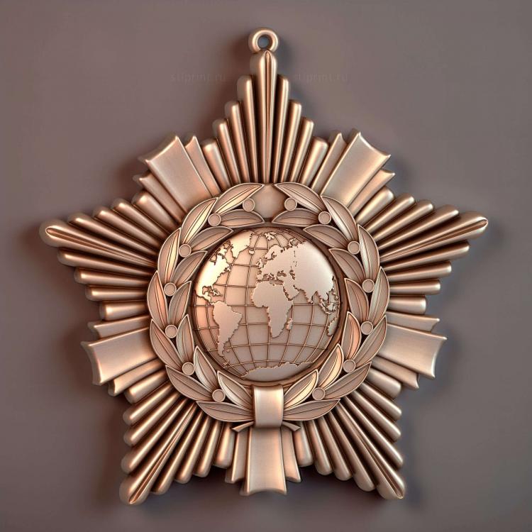 Орден с земным шаром