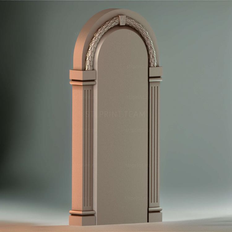 Памятник с колоннами