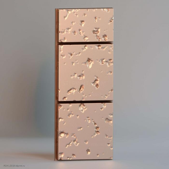 Вырезанная каменная стена.пол.дюйм.1x3