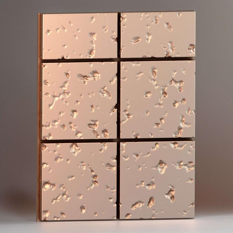 Вырезанная каменная стена.пол.дюйм.2x3