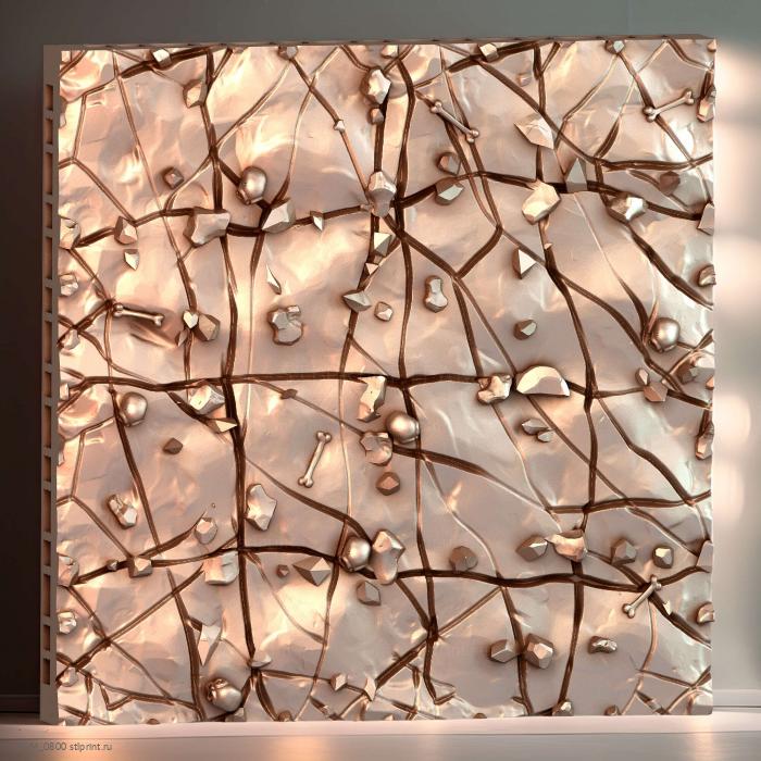 Природная Напольная плитка Cave Tiles 4x4 B