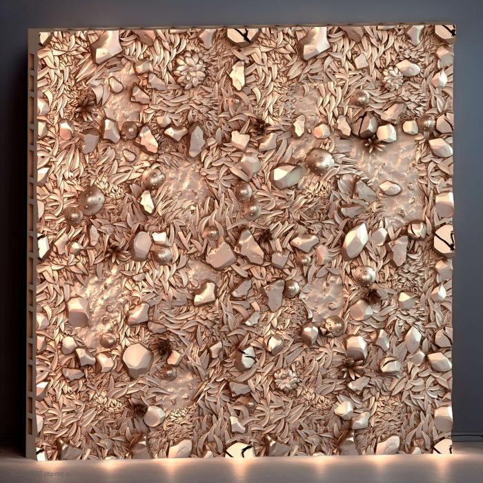 Природная Напольная плитка Forest Tile 4x4 A
