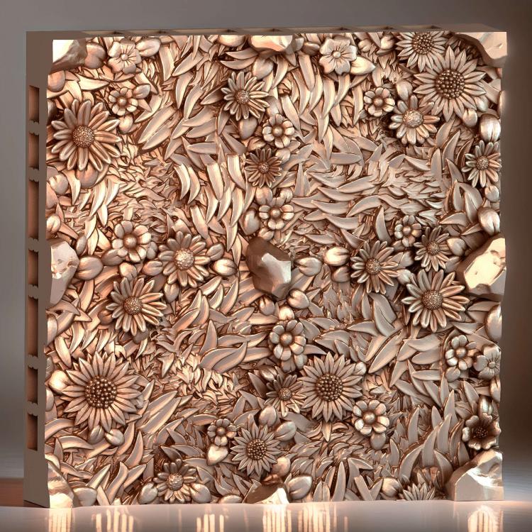 Напольная плитка Nature Meadows Tile 2x2 A