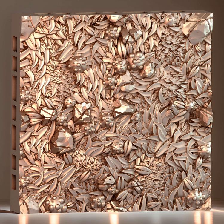 Натуральная Напольная плитка Swamp Tile 2x2 A