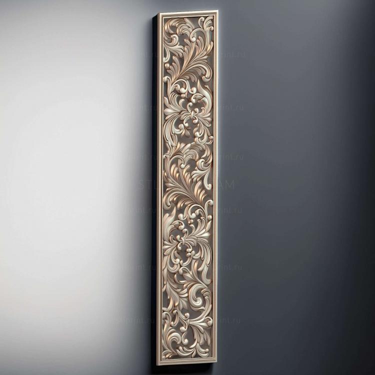 3d stl модель панели