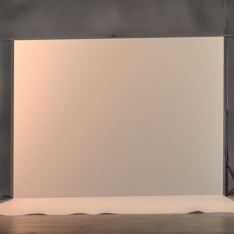 панель вертикальная, 3d stl модель для ЧПУ
