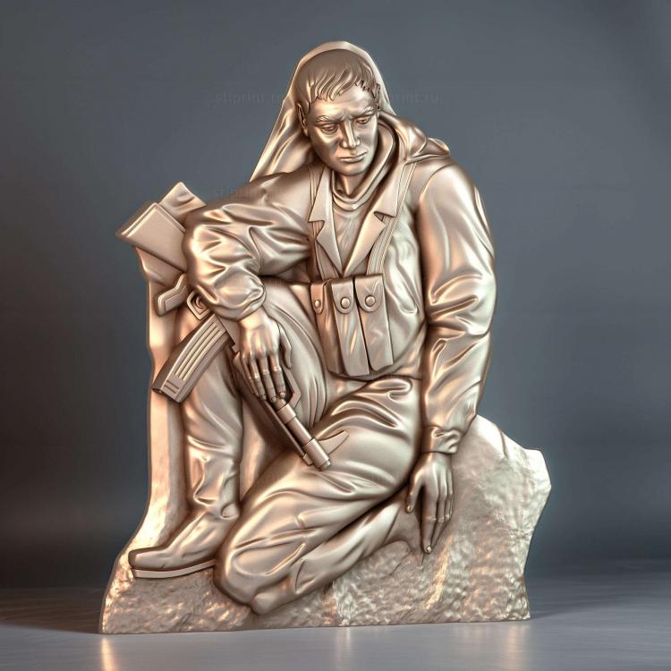 Памятник афганцам версия 1