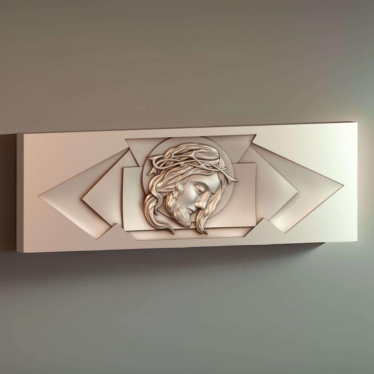3d панно Иисуса