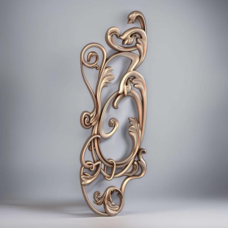 3d stl модель перил, ограждений, изготовление на чпу