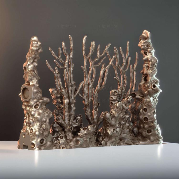 Набор стен ocean coral wall версия 3