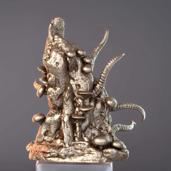 Кошмарный Грот,Борющийся С Грибами