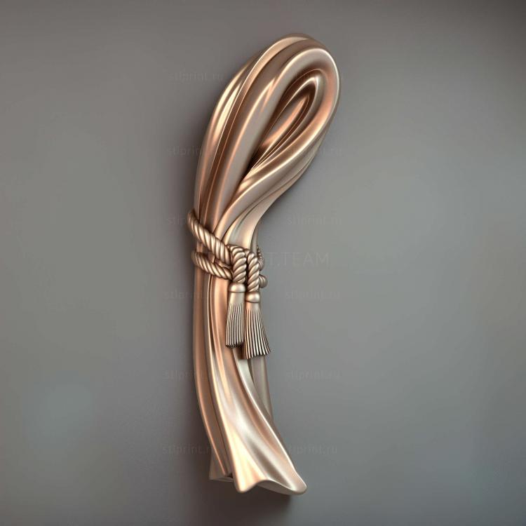 3d stl модель подлокотника, креатив